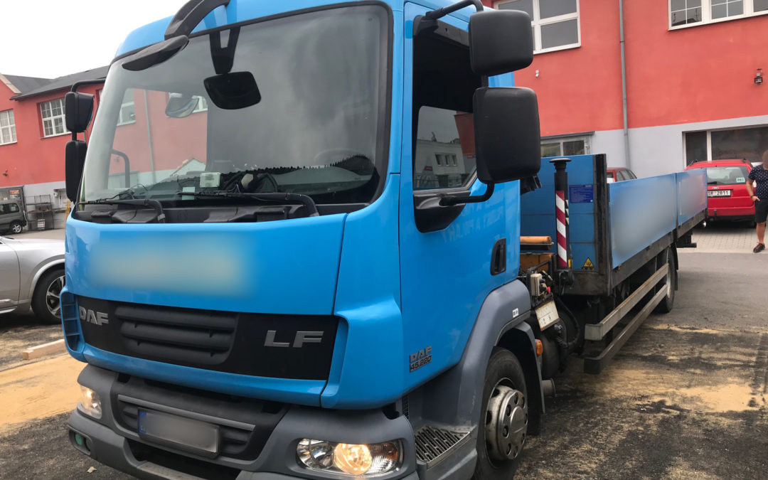 DAF hydraulická ruka